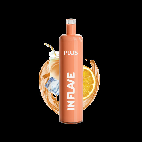 Электронная сигарета Inflave Plus 2200 затяжек Имбирный Лимонад